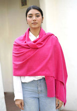 Load image into Gallery viewer, Cashmere Wrap-Magenta
