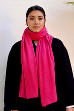 Load image into Gallery viewer, Cashmere Wrap-Fuschia
