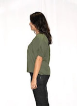 Load image into Gallery viewer, Celine Puff Sleeve Cotton Top
