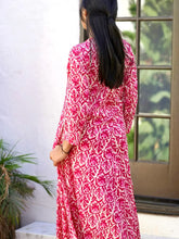 Load image into Gallery viewer, Calypso Aurora Dress Berry
