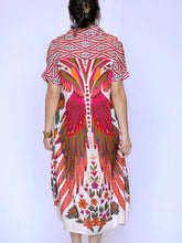 Load image into Gallery viewer, Tallulah Print Dress-Beige Plum
