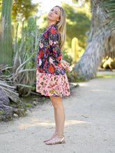 Load image into Gallery viewer, Cassie Cover Up/ Dress Black Beige
