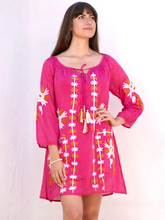 Load image into Gallery viewer, Elana Mini Dress Pink
