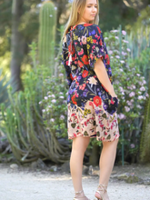 Load image into Gallery viewer, Addie Tunic Dress Black Beige
