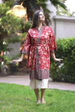 Load image into Gallery viewer, Solstice Cotton Kimono Robe
