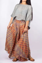 Load image into Gallery viewer, Hera Wide Leg Pants Turquoise Brown
