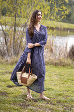 Load image into Gallery viewer, Calypso Dandelion Dress Green Blue
