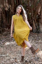 Load image into Gallery viewer, Val Dress Mustard
