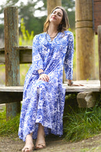 Load image into Gallery viewer, Calypso Champa Dress Blue
