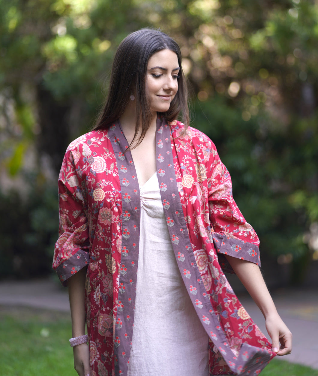 Solstice Cotton Kimono Robe