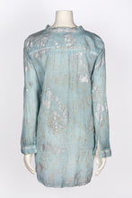 Load image into Gallery viewer, Anoushka Foil Printed Top Navy
