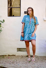 Load image into Gallery viewer, Kiri Dress Blue Green

