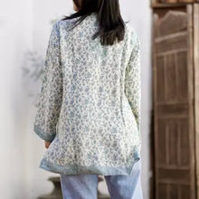 Load image into Gallery viewer, Dusty Blue Tunic / KDC Emb.
