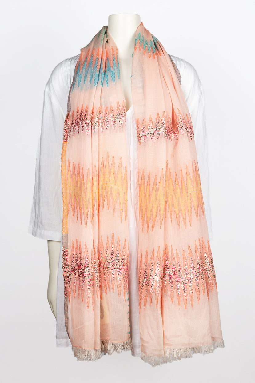 Dia Handloom Sequin Scarf