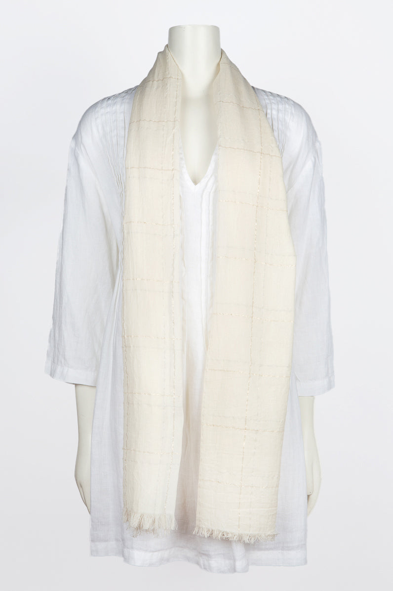 Cotton Metallic Scarf