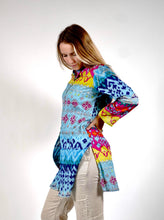 Load image into Gallery viewer, Sujana Aqua-Pink Tunic
