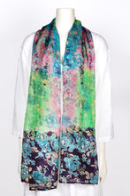 Load image into Gallery viewer, Eliza Floral Silk Scarf
