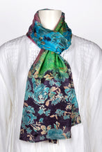 Load image into Gallery viewer, Eliza Floral Silk Scarf
