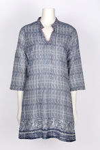 Load image into Gallery viewer, Layla Cotton Tunic Navy
