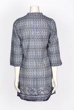 Load image into Gallery viewer, Layla Cotton Tunic Navy
