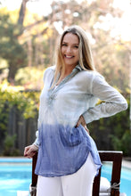 Load image into Gallery viewer, Jovie Ombre Cotton Tunic Top
