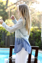 Load image into Gallery viewer, Jovie Ombre Cotton Tunic Top
