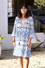 Load image into Gallery viewer, Phoebe Dress Blue
