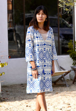Load image into Gallery viewer, Phoebe Dress Blue
