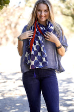 Load image into Gallery viewer, Jess Polka Cotton Scarf
