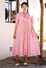 Load image into Gallery viewer, Skye Dress Ivory Pink
