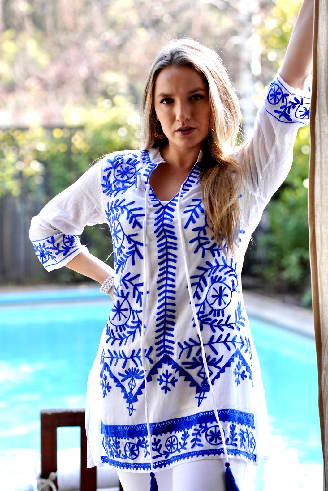 Maddie Embroidered Tunic
