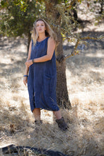 Load image into Gallery viewer, Anita Linen Sleeveless Dress Natural
