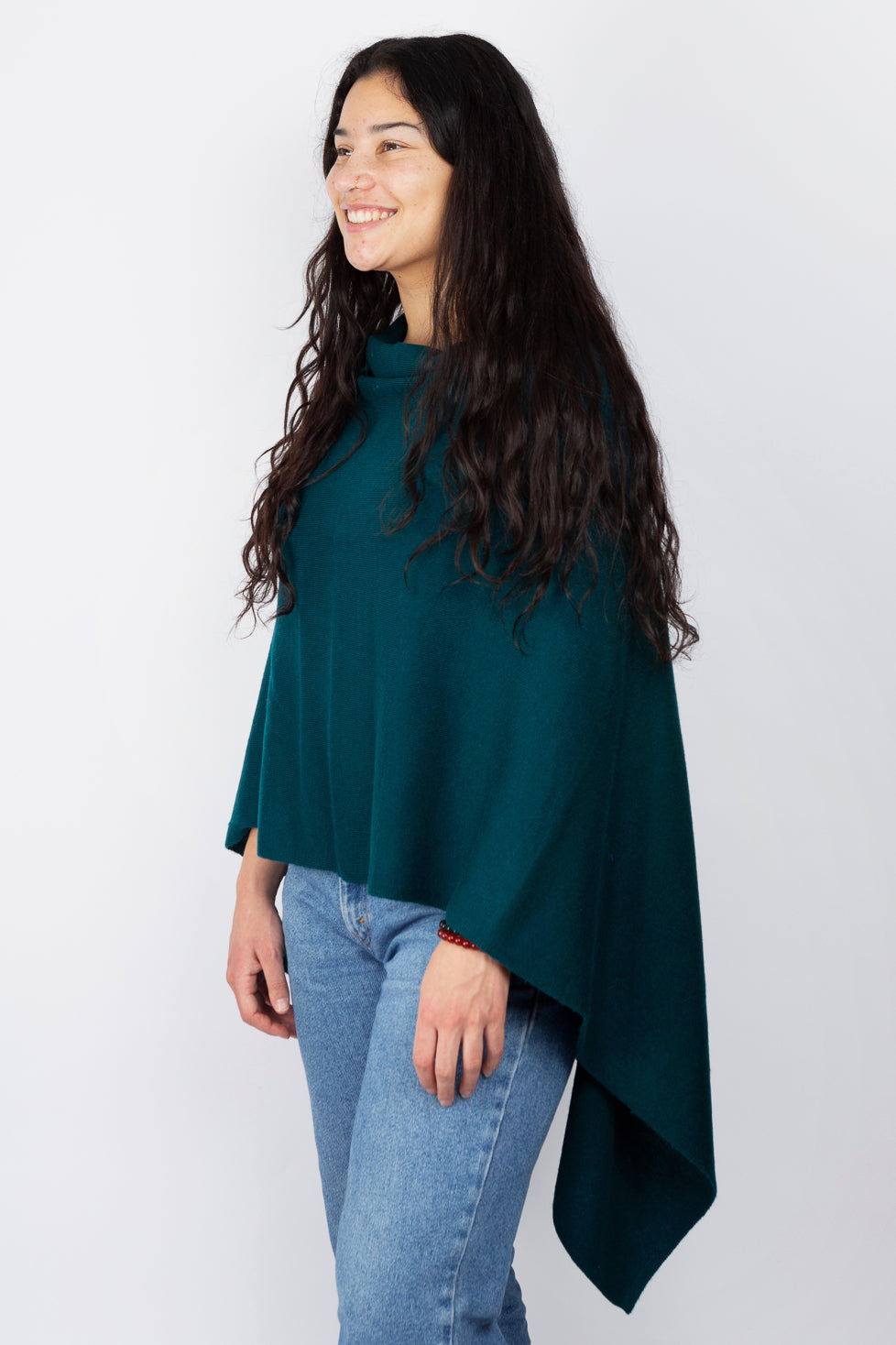Cashmere Poncho-