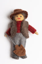 Load image into Gallery viewer, 11 Pieces Felted Wool - Barn Figurine Set
