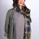 Load image into Gallery viewer, Jora Polka Wool Scarf/Wrap
