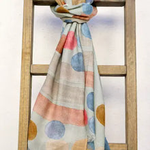 Load image into Gallery viewer, Kas Polka Wool Scarf/Wrap (2 Color options)
