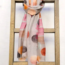Load image into Gallery viewer, Kas Polka Wool Scarf/Wrap (2 Color options)
