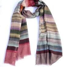 Load image into Gallery viewer, Pangden Wool Scarf/Wrap Multi
