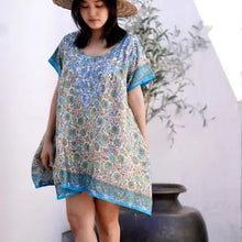 Load image into Gallery viewer, Riya Tunic Dress / KDC Emb. (Color Options)
