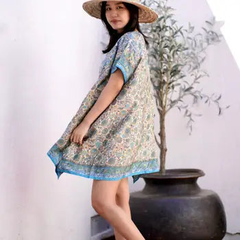 Embroidered Silk Tunic – Dolma Inc Embroidered Silk Tunic – Dolma Inc