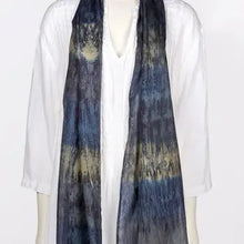 Load image into Gallery viewer, Hand Dyed Silk Scarf TYD01-NS
