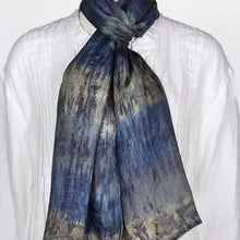 Load image into Gallery viewer, Hand Dyed Silk Scarf TYD01-NS
