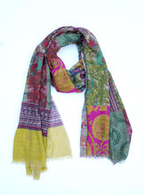 Load image into Gallery viewer, Jaipur Wool Scarf/Wrap Multi
