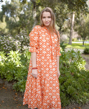 Load image into Gallery viewer, Azima Dress Orange
