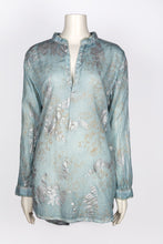 Load image into Gallery viewer, Anoushka Foil Printed Top Navy
