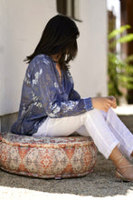 Load image into Gallery viewer, Anoushka Foil Printed Top Beige
